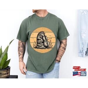 Wolf And Cello Graphic Tshirtunisex Garmentdyed Tshirt Classic
